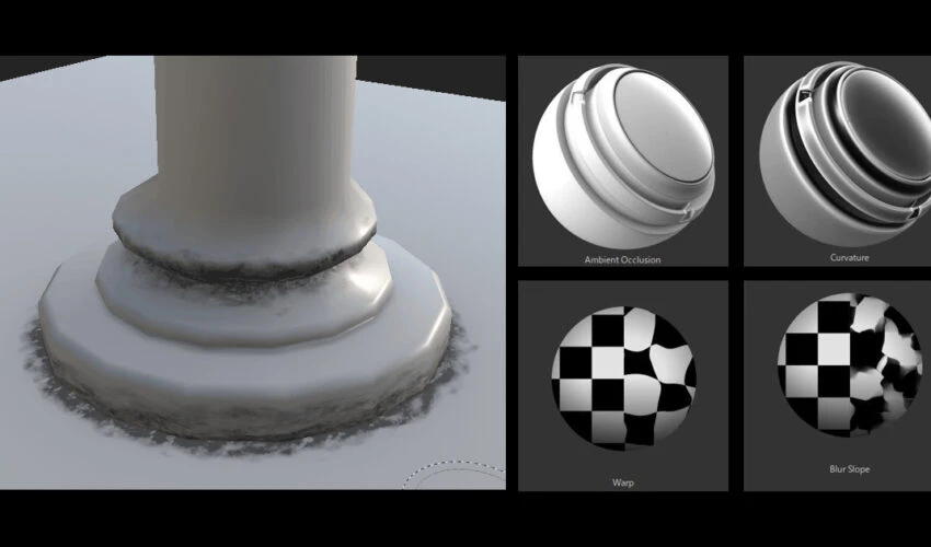 【Substance Painter】良く使うジェネレーター、フィルター、テクニック4選！